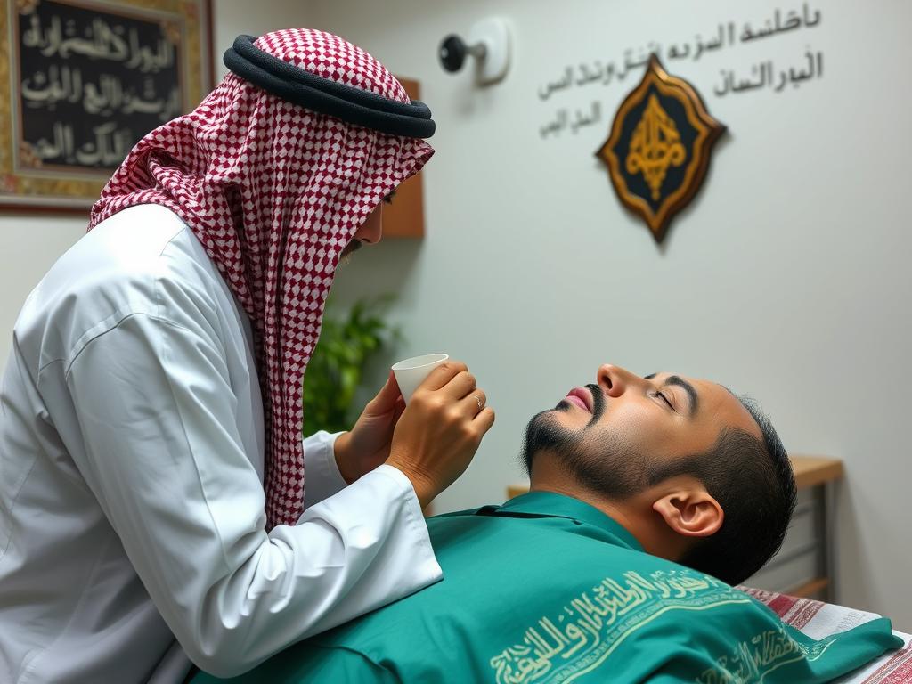 الحجامة الإسلامية في مركز حجامة بالرياض