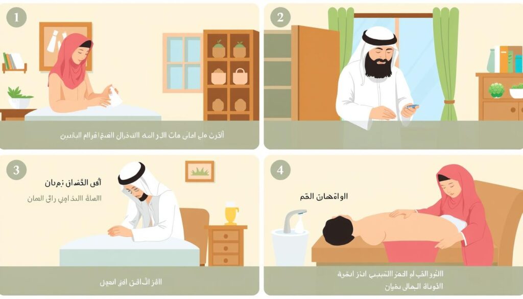 خطوات جلسة الحجامة المنزلية في الرياض