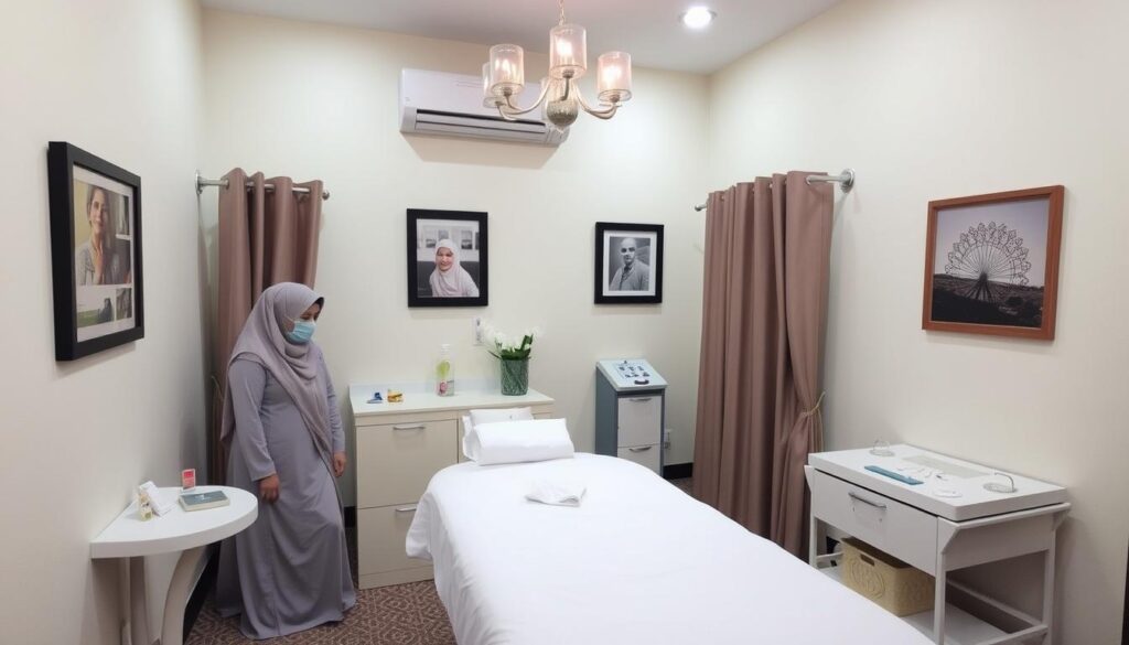 قسم الحجامة النسائية في مركز حجامة بالرياض