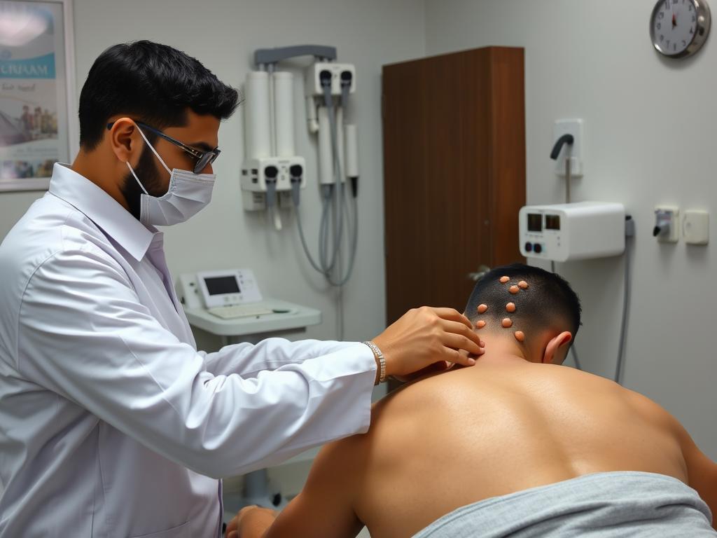 قسم حجامة الرجال في مركز حجامة بالرياض