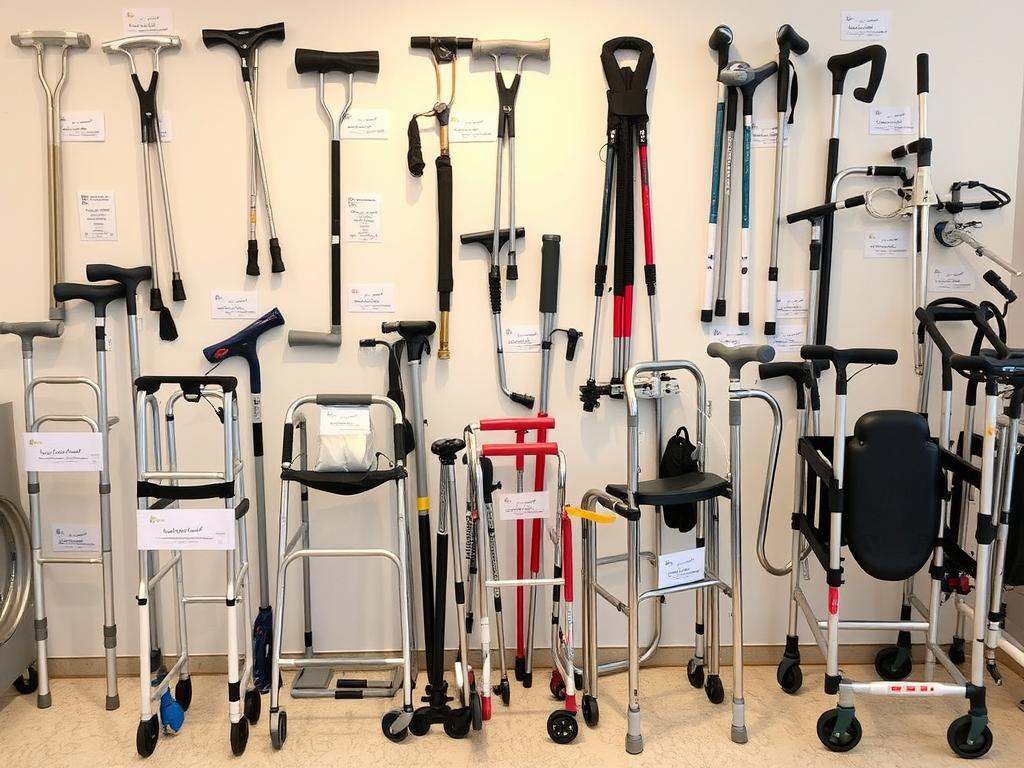 أدوات مساعدة للتنقل كجزء من طرق فعالة للتأهيل بعد العمليات الجراحية