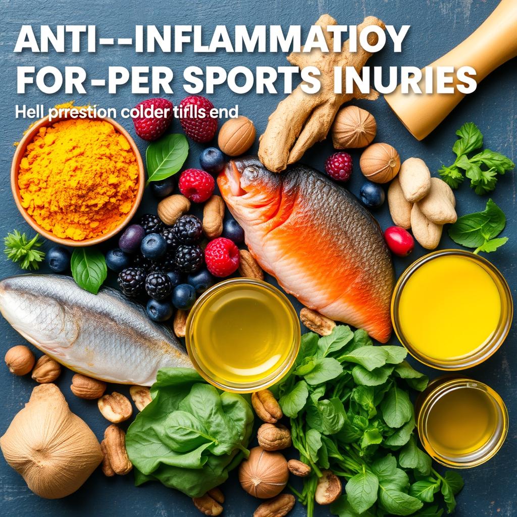 أطعمة مضادة للالتهابات تساعد في الوقاية من الإصابات الرياضية
