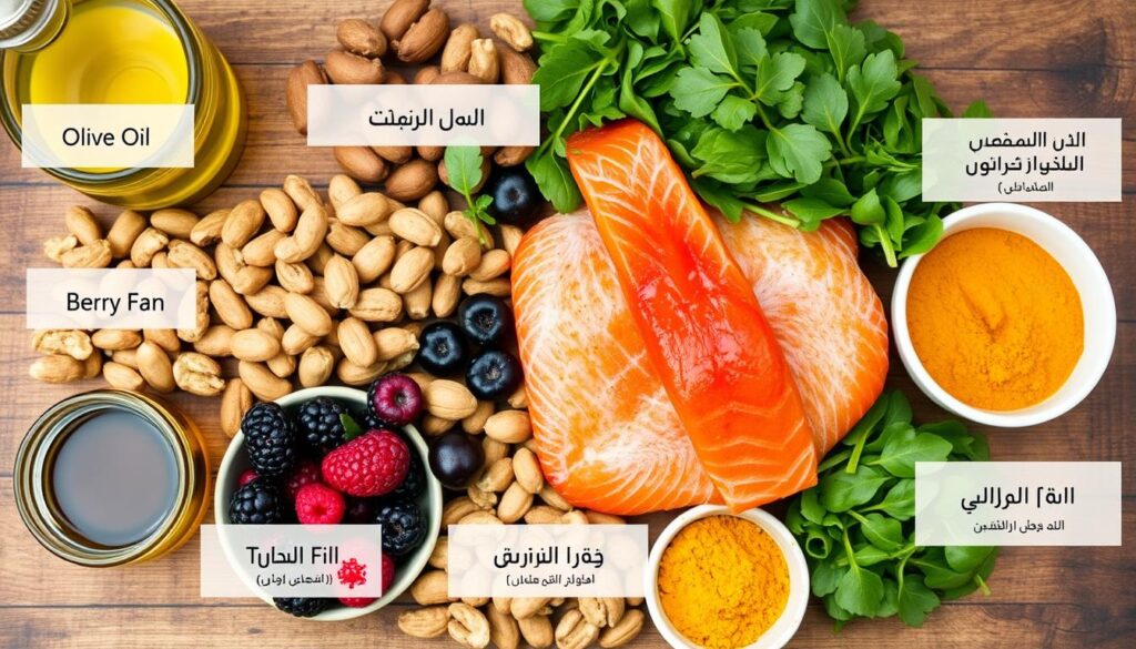 أطعمة مضادة للالتهابات لعلاج الآلام المزمنة لدى الكبار