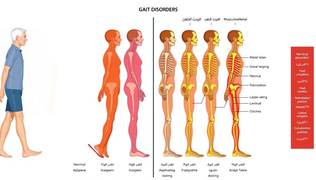 أنواع اضطرابات المشية المختلفة وأسبابها