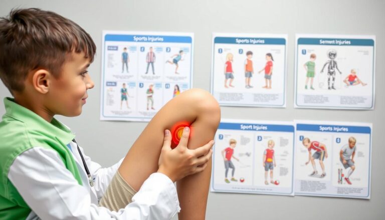 إصابات رياضية شائعة لدى الأطفال أثناء ممارسة الرياضة