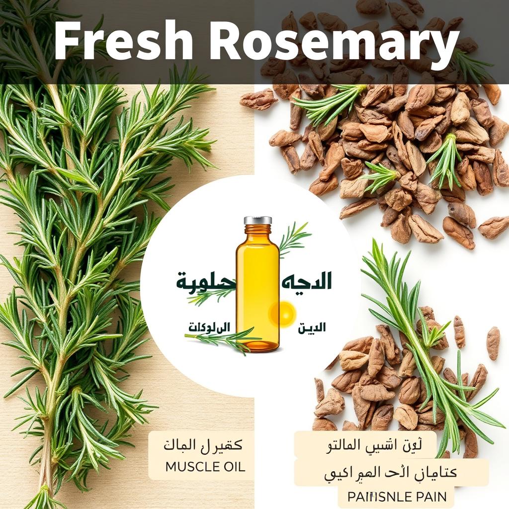 إكليل الجبل لعلاج الآلام المزمنة