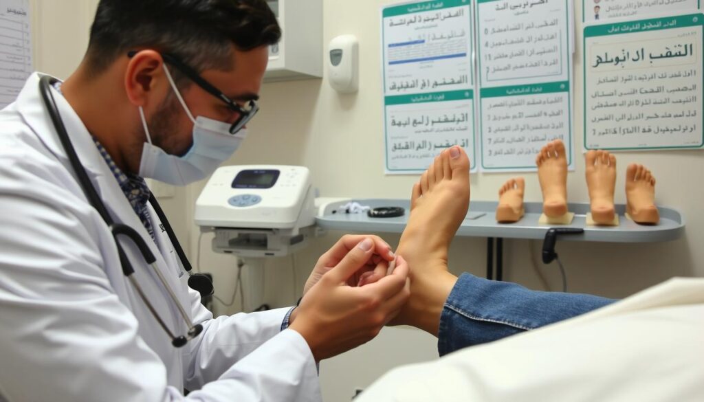استشارة الطبيب المختص لتشخيص وعلاج مشاكل المشي والقدم