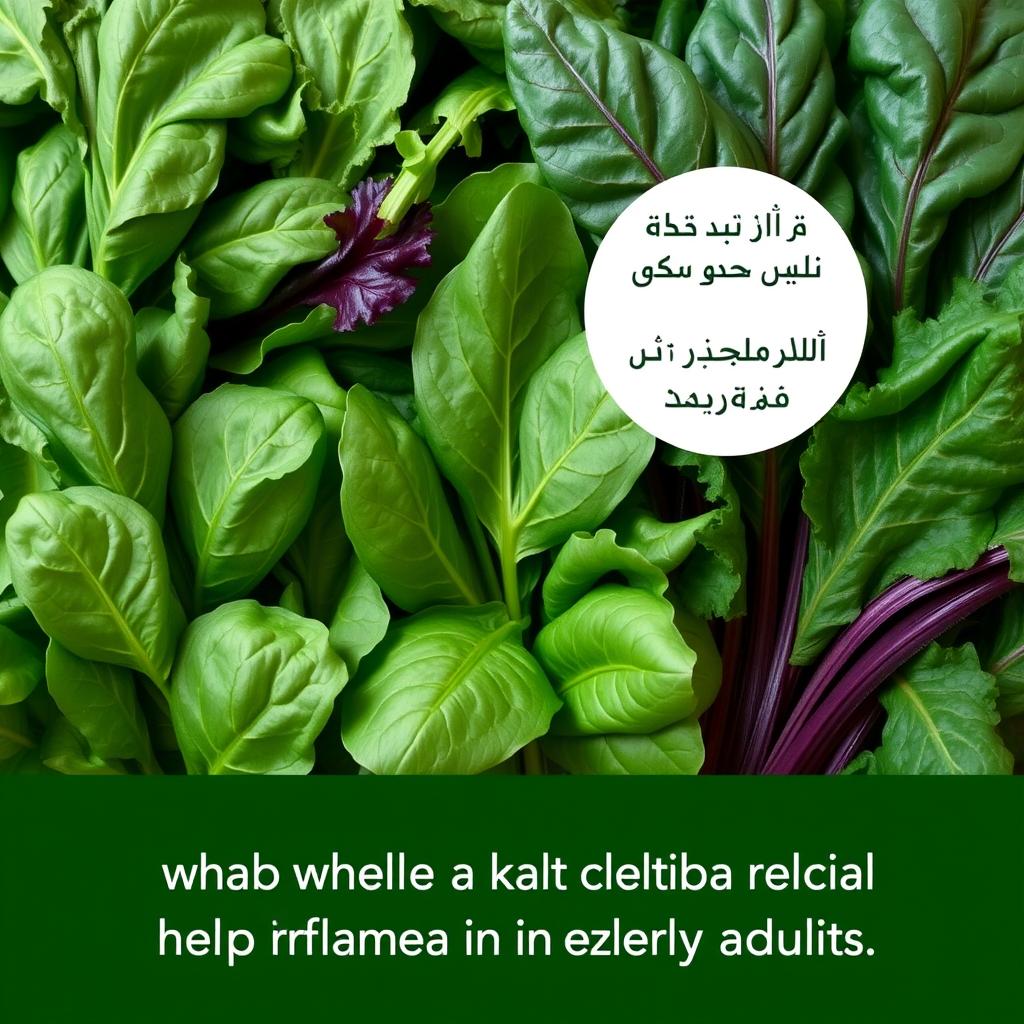 الخضروات الورقية لعلاج الآلام المزمنة