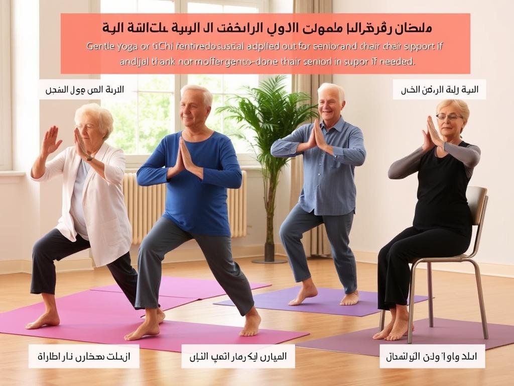 اليوغا والتاي تشي للكبار