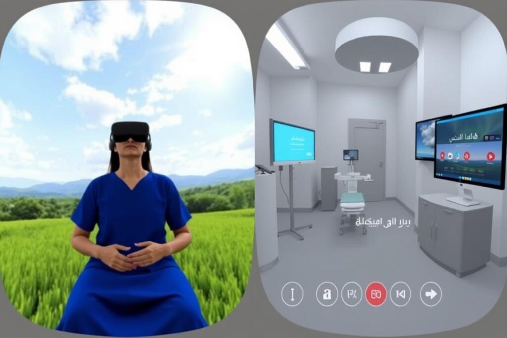 تطبيقات الواقع الافتراضي في علاج أنواع مختلفة من الألم