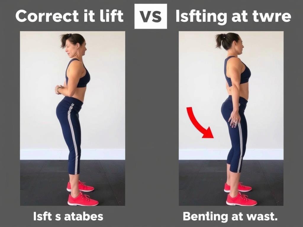 تقنيات الرفع الصحيحة للوقاية من إصابات الظهر تقنيات الرفع الصحيحة للوقاية من إصابات الظهر