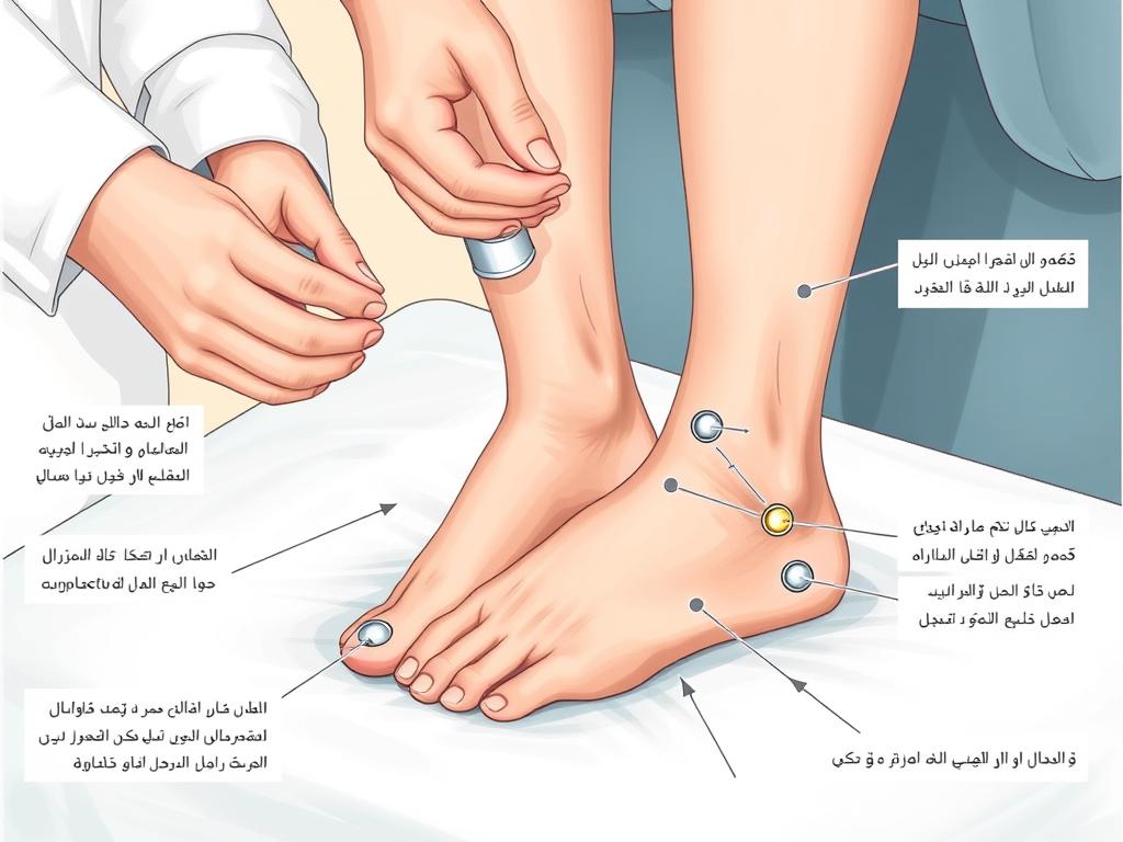 تقنية الحجامة لعلاج مشاكل القدم والمشي