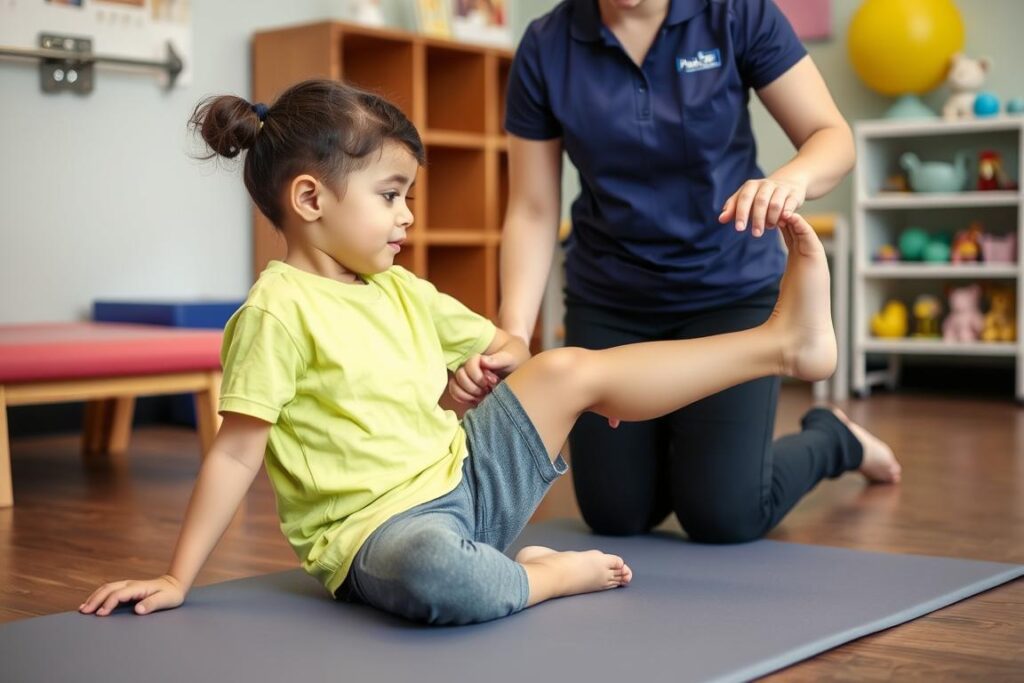 تمارين المرونة والحركة للأطفال خلال إعادة التأهيل بعد الإصابات الرياضية