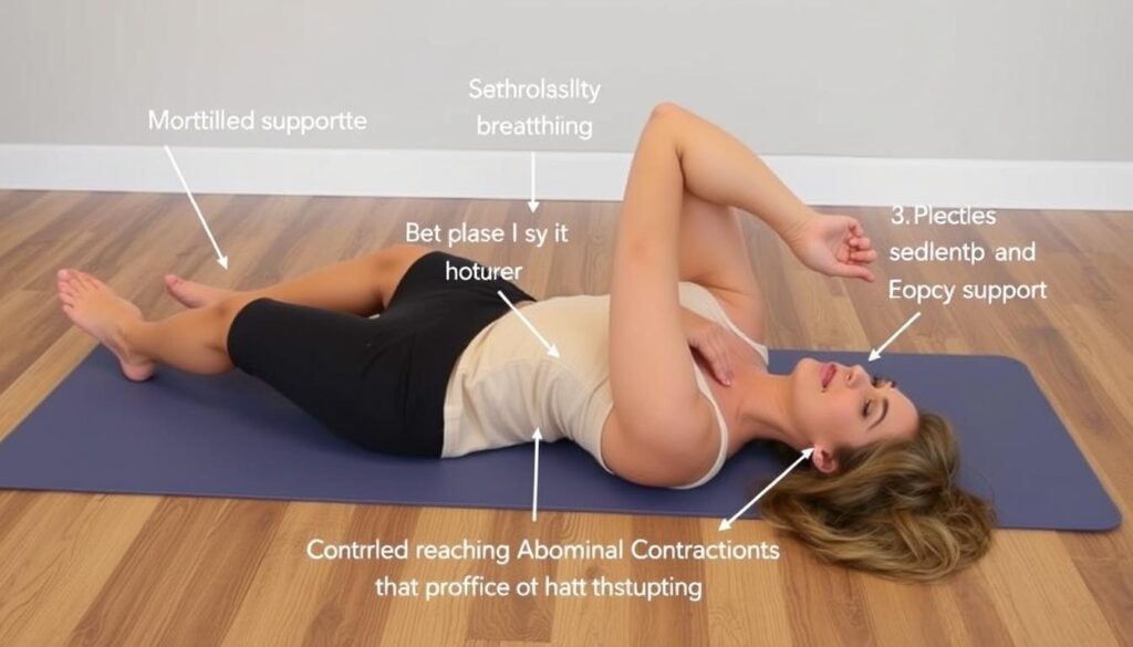 تمارين تقوية عضلات البطن والظهر ضمن تقنيات العلاج الطبيعي بعد العمليات الجراحية