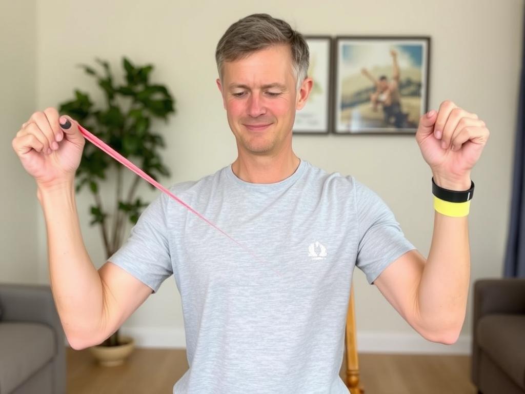 تمارين لتقوية عضلات الذراعين والكتفين ضمن تقنيات العلاج الطبيعي بعد العمليات