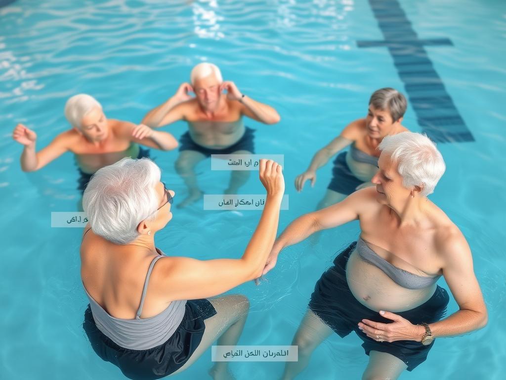 تمارين مائية للكبار