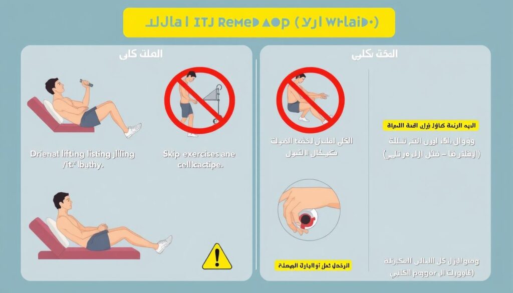 توضيح للأخطاء الشائعة التي يجب تجنبها في طرق فعالة للتأهيل بعد العمليات الجراحية