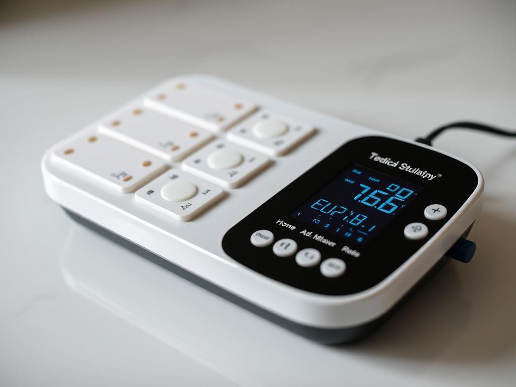 جهاز تحفيز كهربائي حديث للعلاج الطبيعي المنزلي مع أقطاب متعددة جهاز تحفيز كهربائي حديث للعلاج الطبيعي المنزلي مع أقطاب متعددة