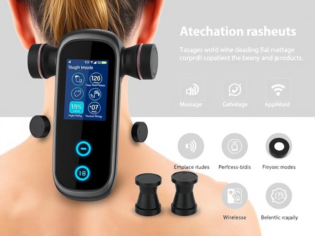 جهاز تدليك علاجي ذكي متعدد الوظائف للاستخدام المنزلي جهاز تدليك علاجي ذكي متعدد الوظائف للاستخدام المنزلي