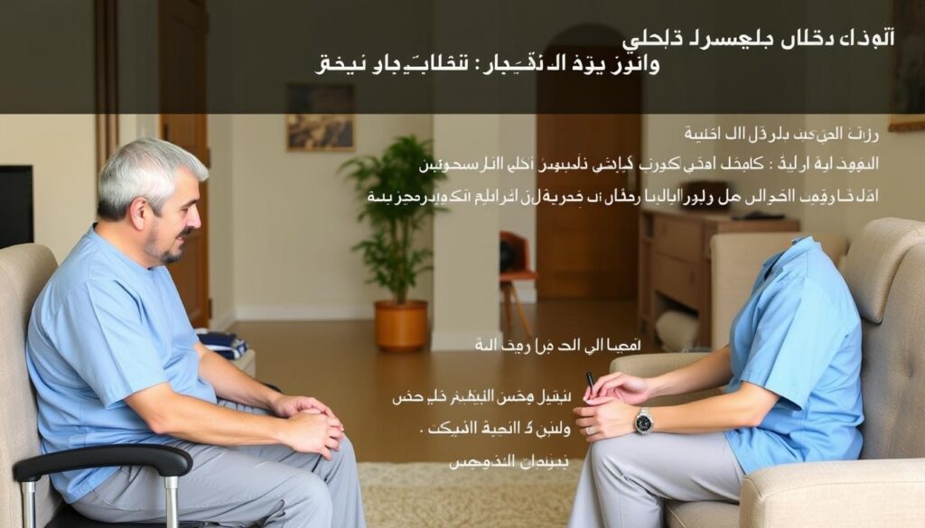 شخص يتبع نصائح عملية لطرق فعالة للتأهيل بعد العمليات الجراحية في المنزل