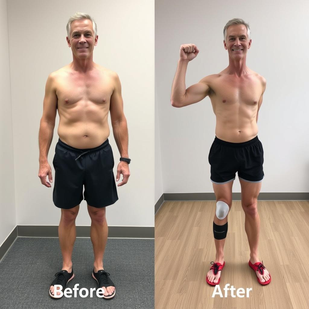 صورة لشخص بالغ يتعافى من إصابة رياضية بعد علاج الإصابات الرياضية للكبار باستخدام العلاج الطبيعي