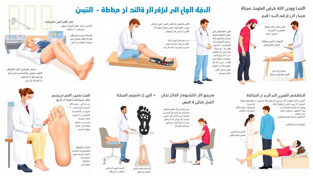 طرق علاج مشاكل المشي والقدم المختلفة