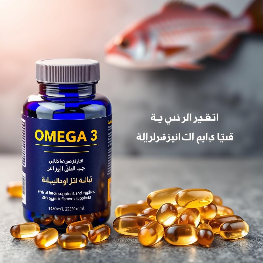 مكملات أوميغا-3 لتقليل التهاب المفاصل
