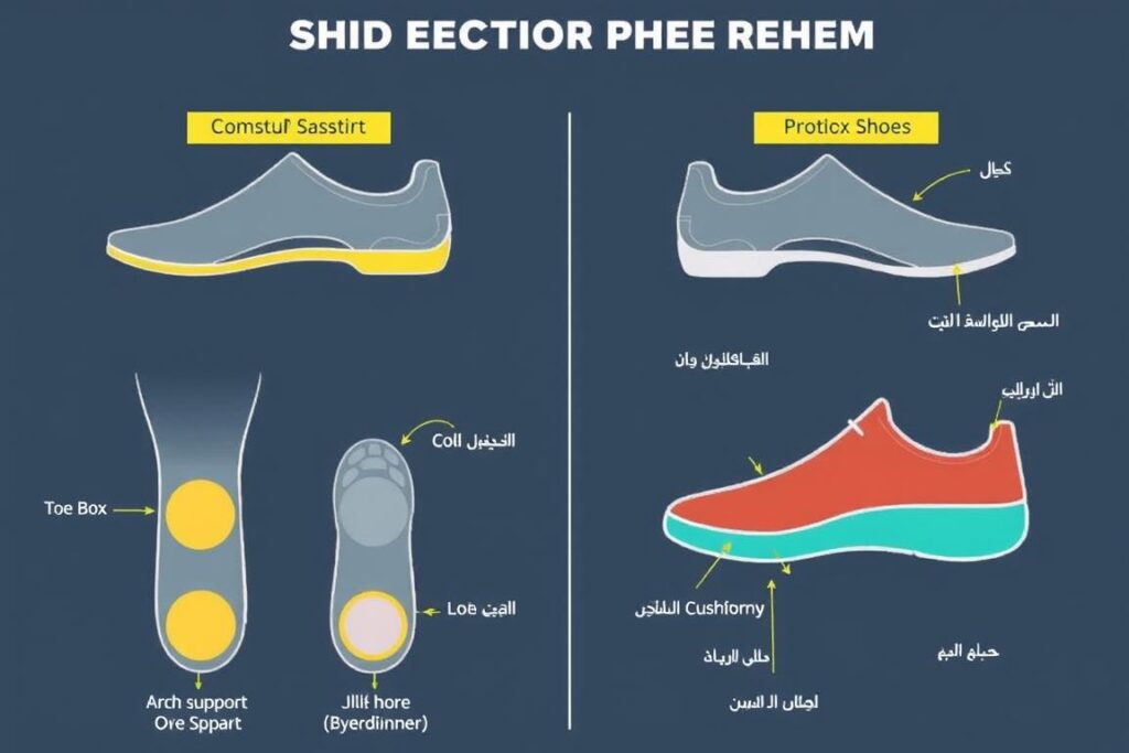نصائح لاختيار الأحذية المناسبة للوقاية من مشاكل القدم