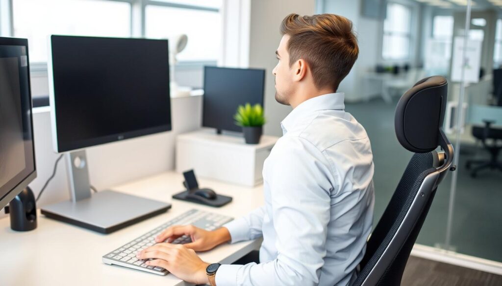 نصائح للوقاية من آلام الرقبة في بيئة العمل، جزء من أحدث الأساليب في العلاج الطبيعي