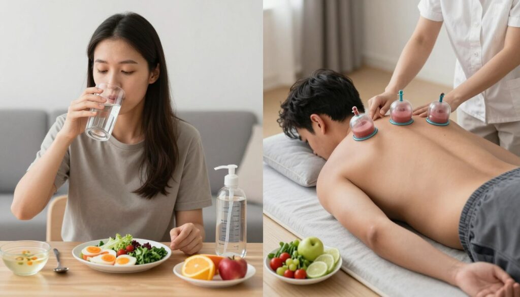 الاستعداد لجلسة حجامة في الرياض