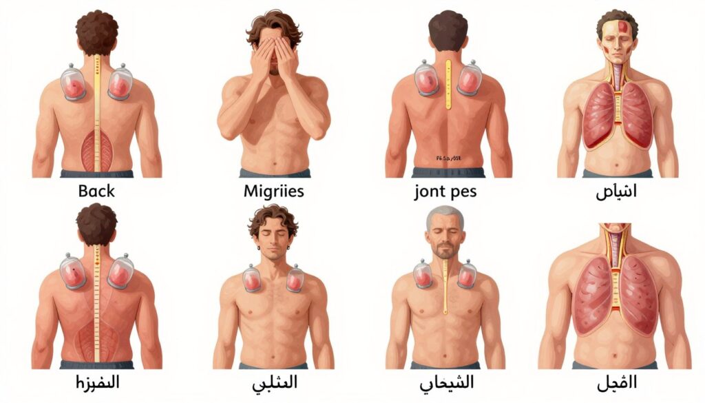 الحالات الصحية التي يمكن علاجها بالحجامة - معالج حجامة بالرياض