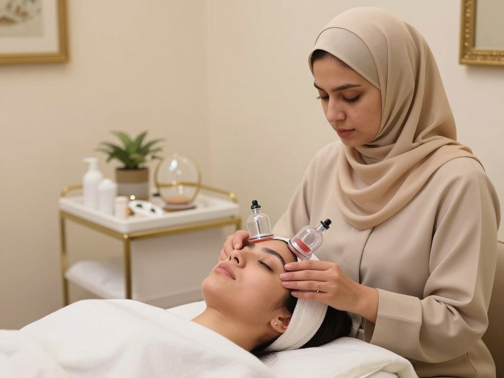 الحجامة التجميلية للنساء في مركز حجامة شرعية بالرياض
