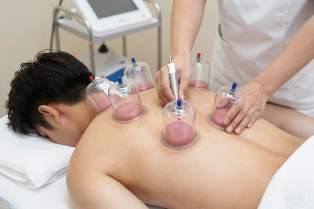 الحجامة الجافة المنزلية للرجال في الرياض