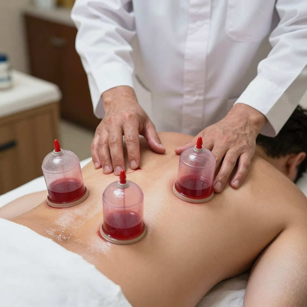 الحجامة الرطبة التقليدية في مراكز الحجامة بالرياض