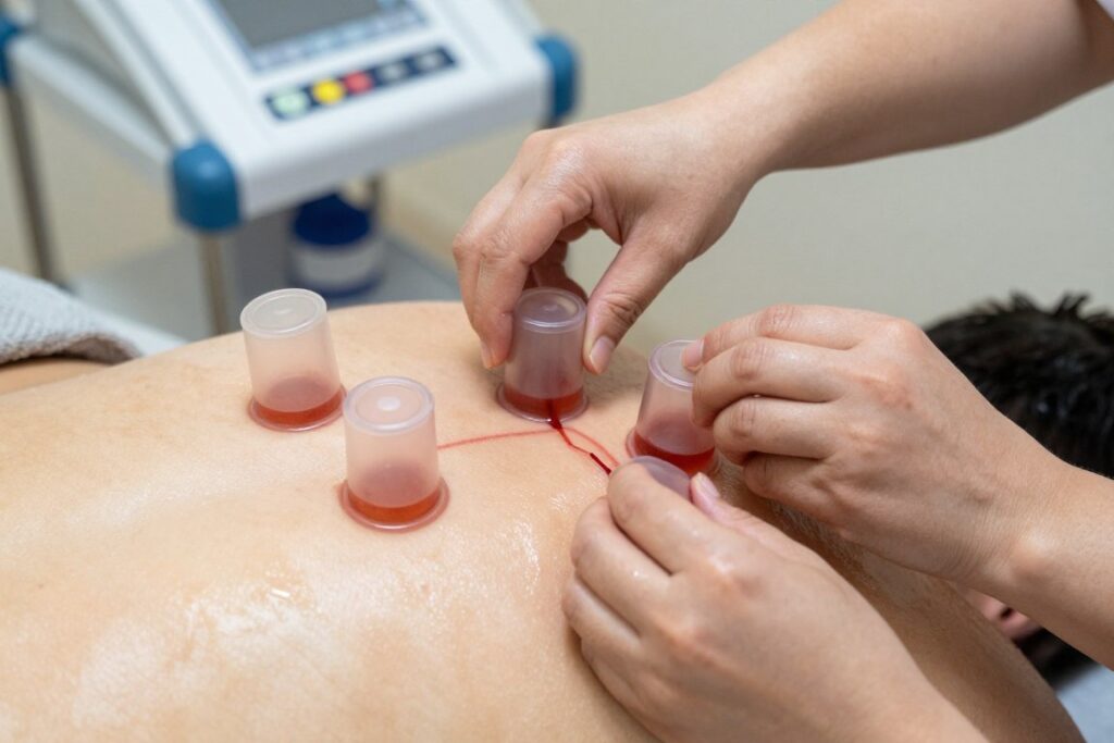 الحجامة الرطبة المنزلية للرجال في الرياض