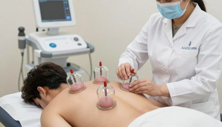 حجامة علاجية بالرياض - جلسة حجامة في مركز متخصص