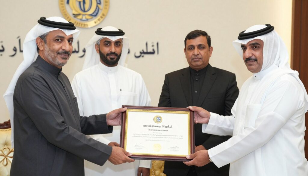 شهادة جودة لمركز حجامة طبية معتمدة في الرياض