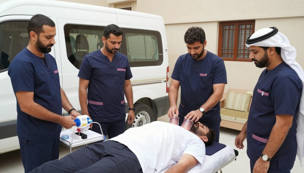 فريق متخصص يقدم خدمة حجامة في المنزل الرياض بأعلى معايير الجودة