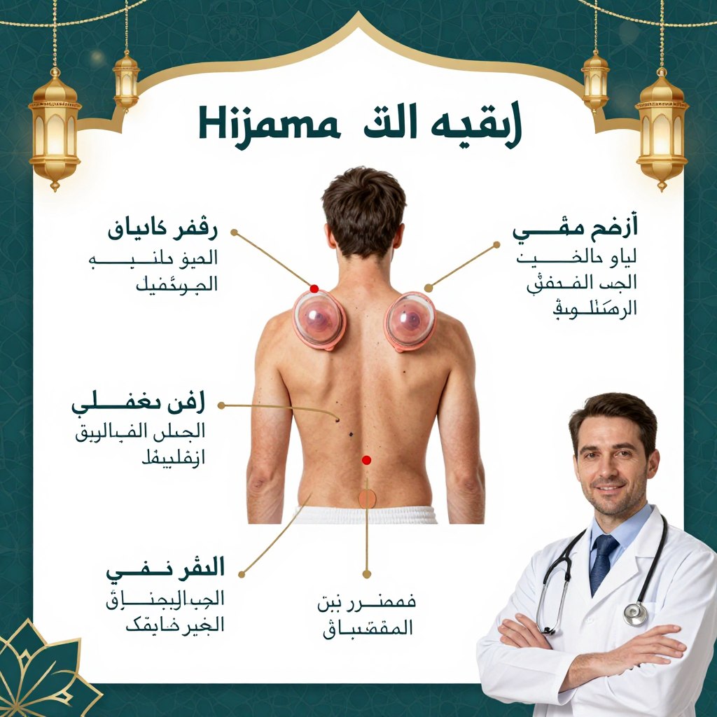 فوائد الحجامة الشرعية لعلاج آلام الظهر والمفاصل