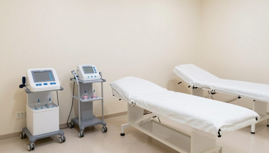 مرافق ومعدات حديثة في مركز حجامة بالرياض