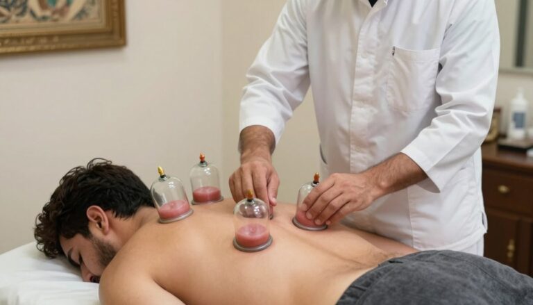 معالج حجامة بالرياض يقوم بتطبيق العلاج التقليدي