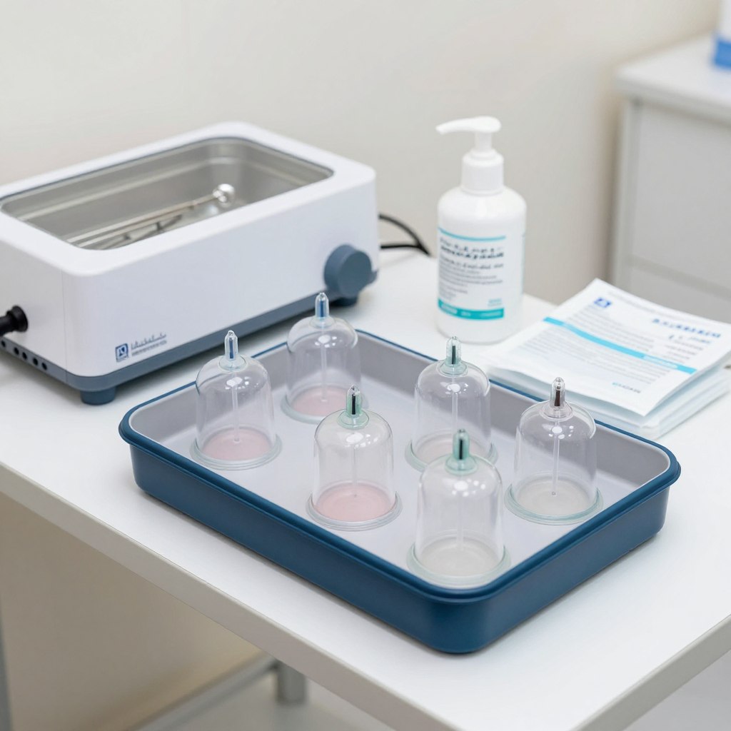 معدات حديثة ومعقمة في مركز الحجامة معدات حديثة ومعقمة في مركز الحجامة