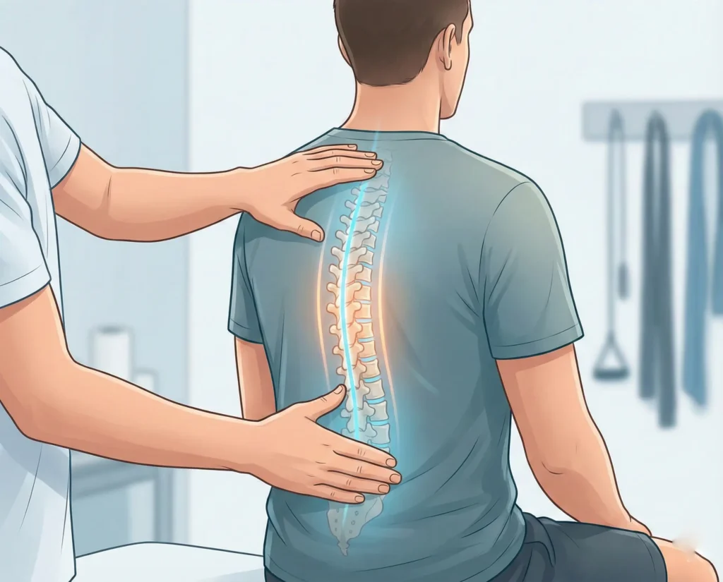 علاج العمود الفقري