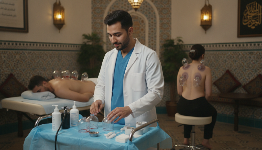 الحجامة الرطبة مكة والحجامة الجافة مكة