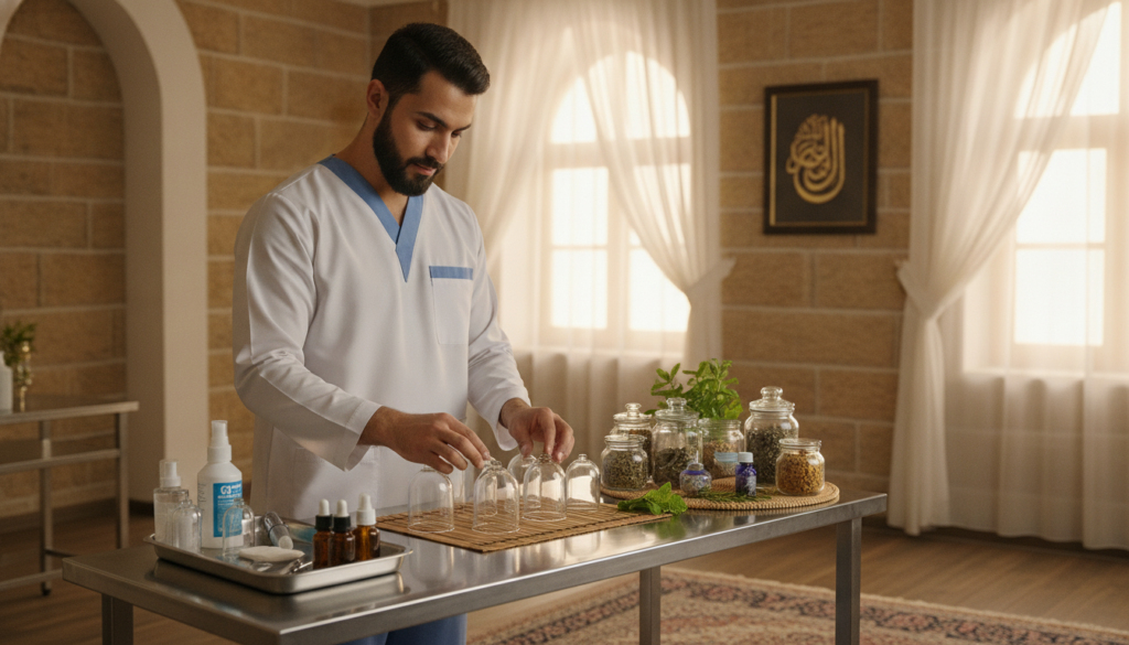 السلامة في الحجامة