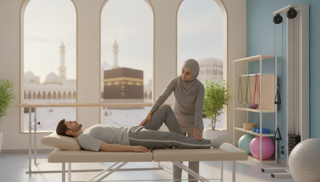 جلسة علاج طبيعي مكة
