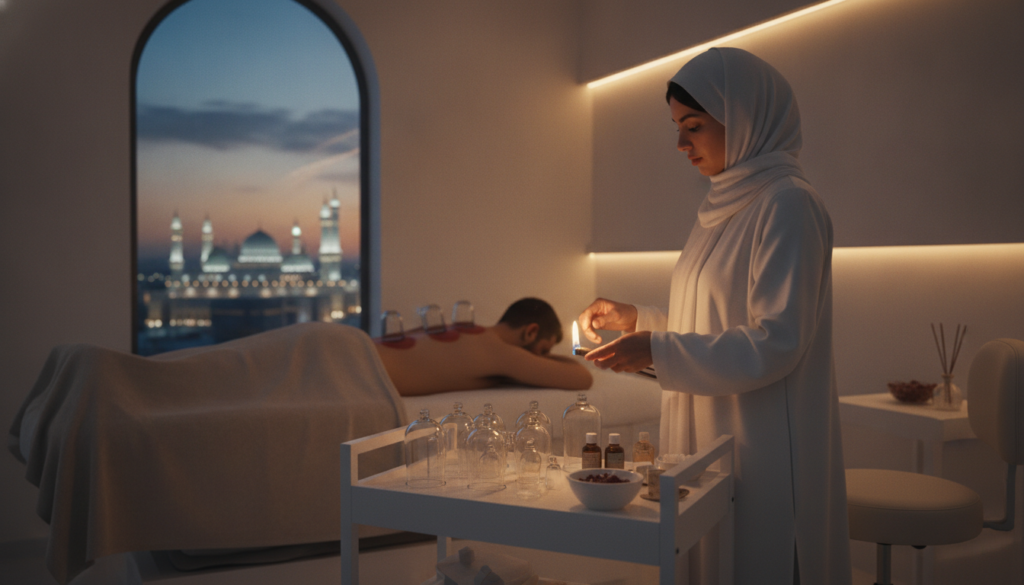 حجامة قريبة مني في مكة
