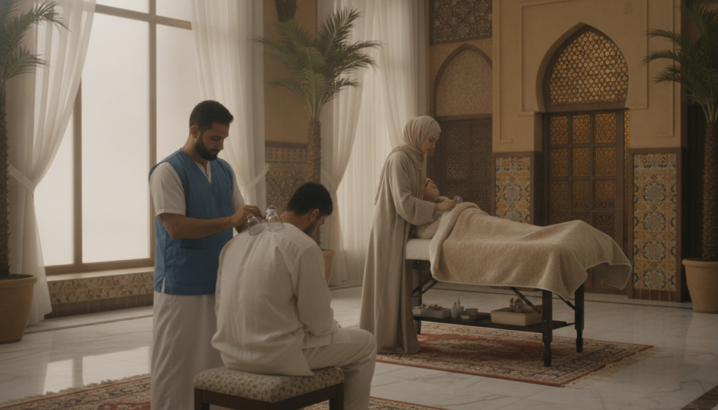 حجامة للرجال مكة وحجامة للنساء مكة