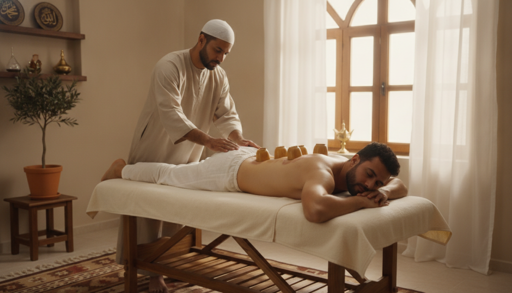 حجامة منزلية مكة