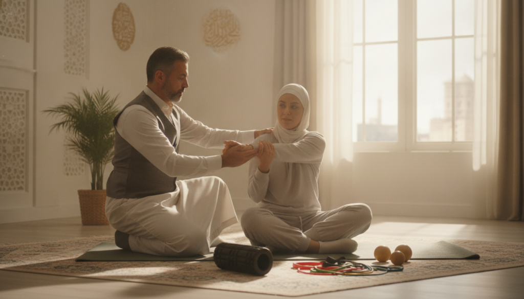 علاج طبيعي في المنزل مكة
